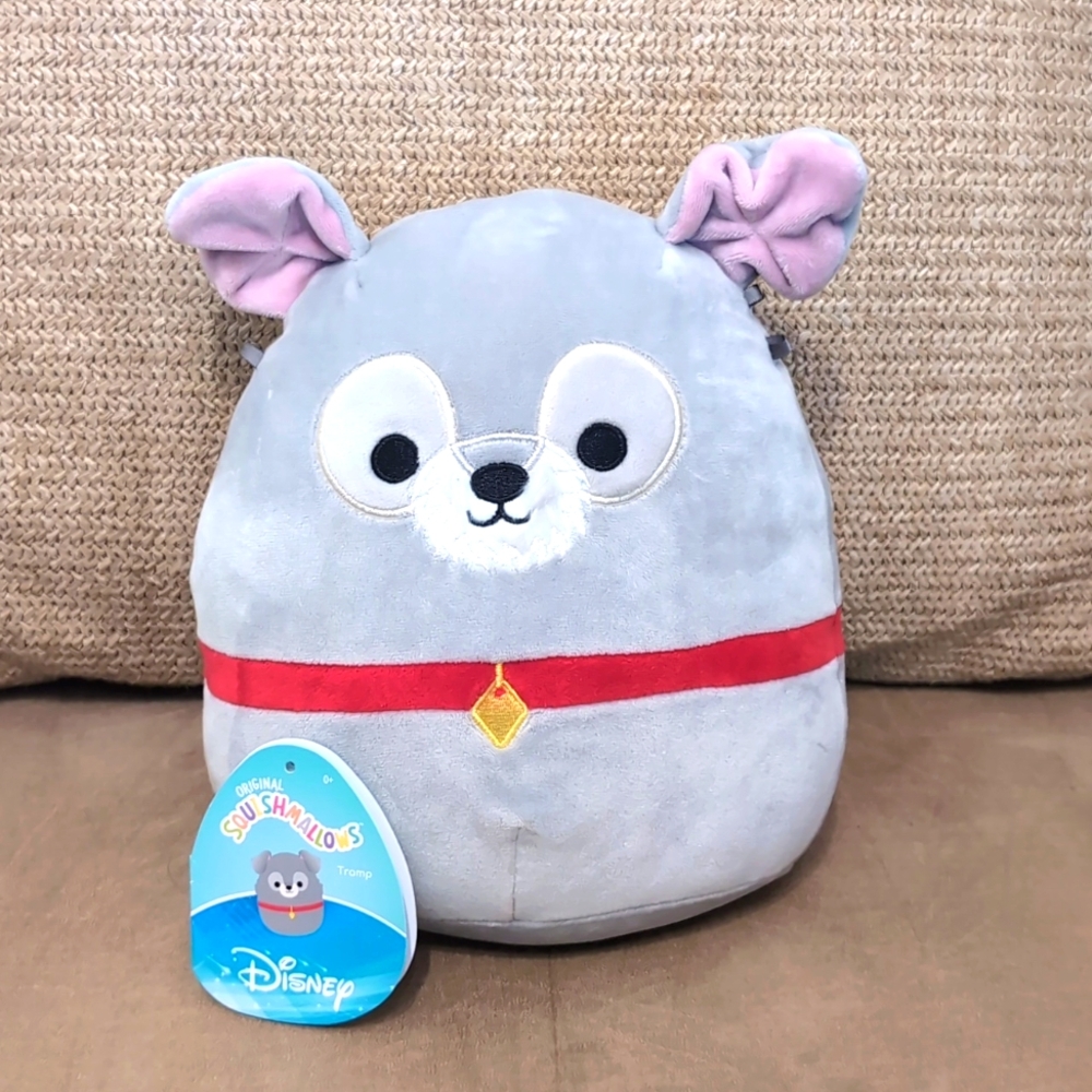 Disney Original Squishmallows "Tramp" from Lady & the Tramp by KellyToy